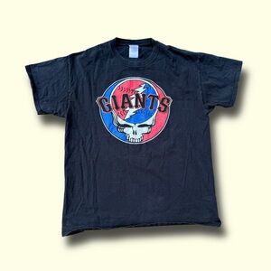 2011 San Francisco Giants Grateful Dead World Series Black MLB T Shirt Large